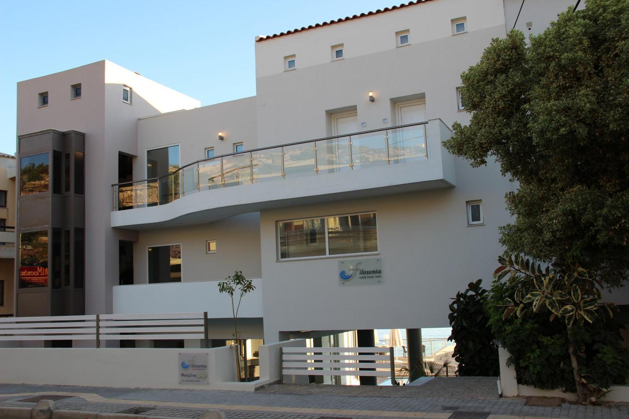 Filoxenia Beach Hotel Rethymno  ภายนอก รูปภาพ