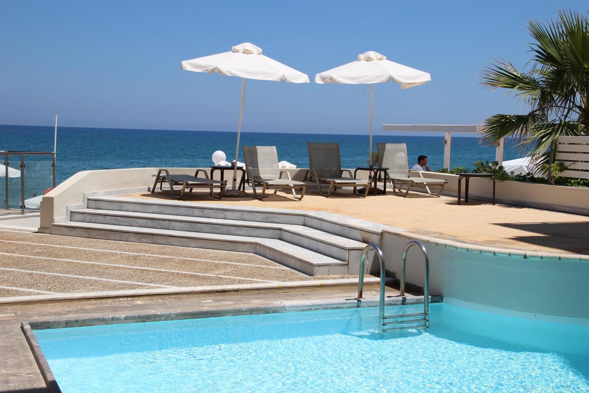 Filoxenia Beach Hotel Rethymno  ภายนอก รูปภาพ