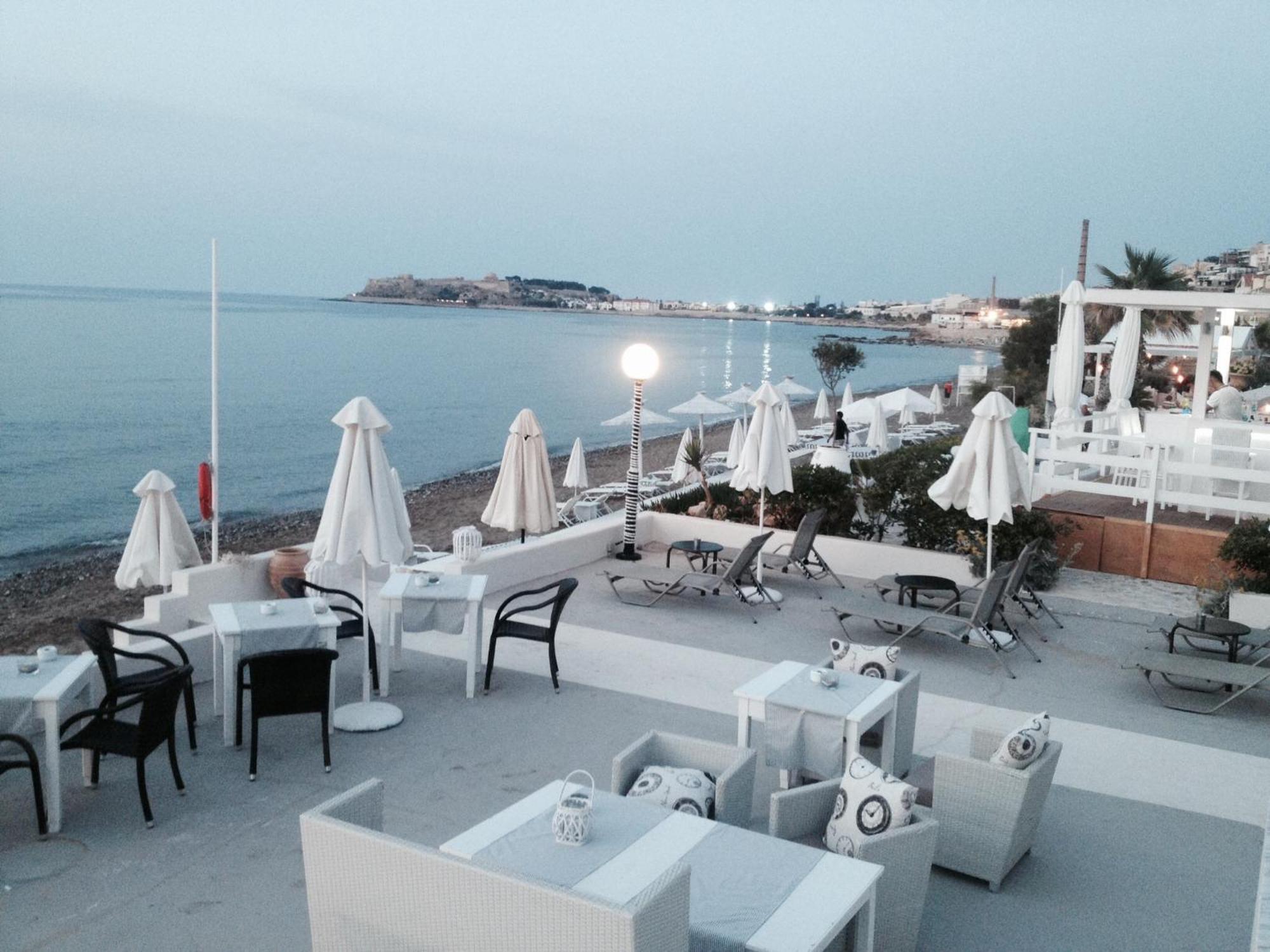 Filoxenia Beach Hotel Rethymno  ภายนอก รูปภาพ