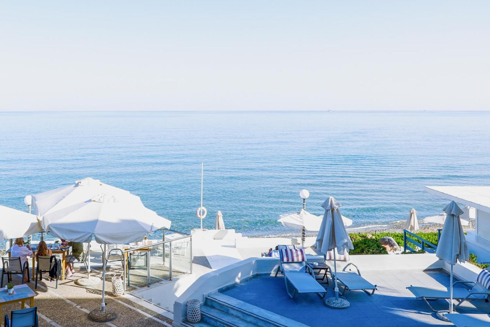 Filoxenia Beach Hotel Rethymno  ภายนอก รูปภาพ