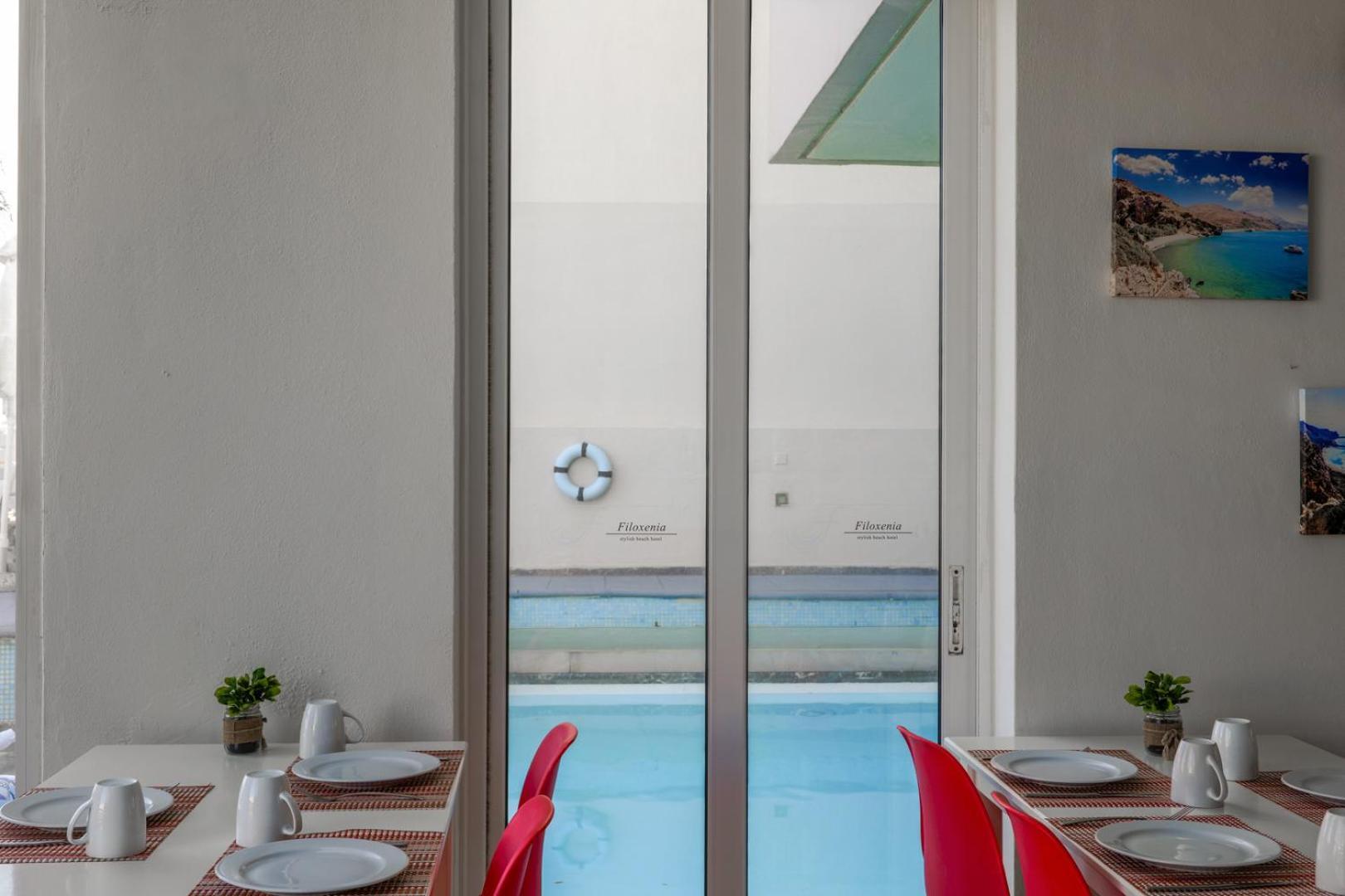 Filoxenia Beach Hotel Rethymno  ภายนอก รูปภาพ
