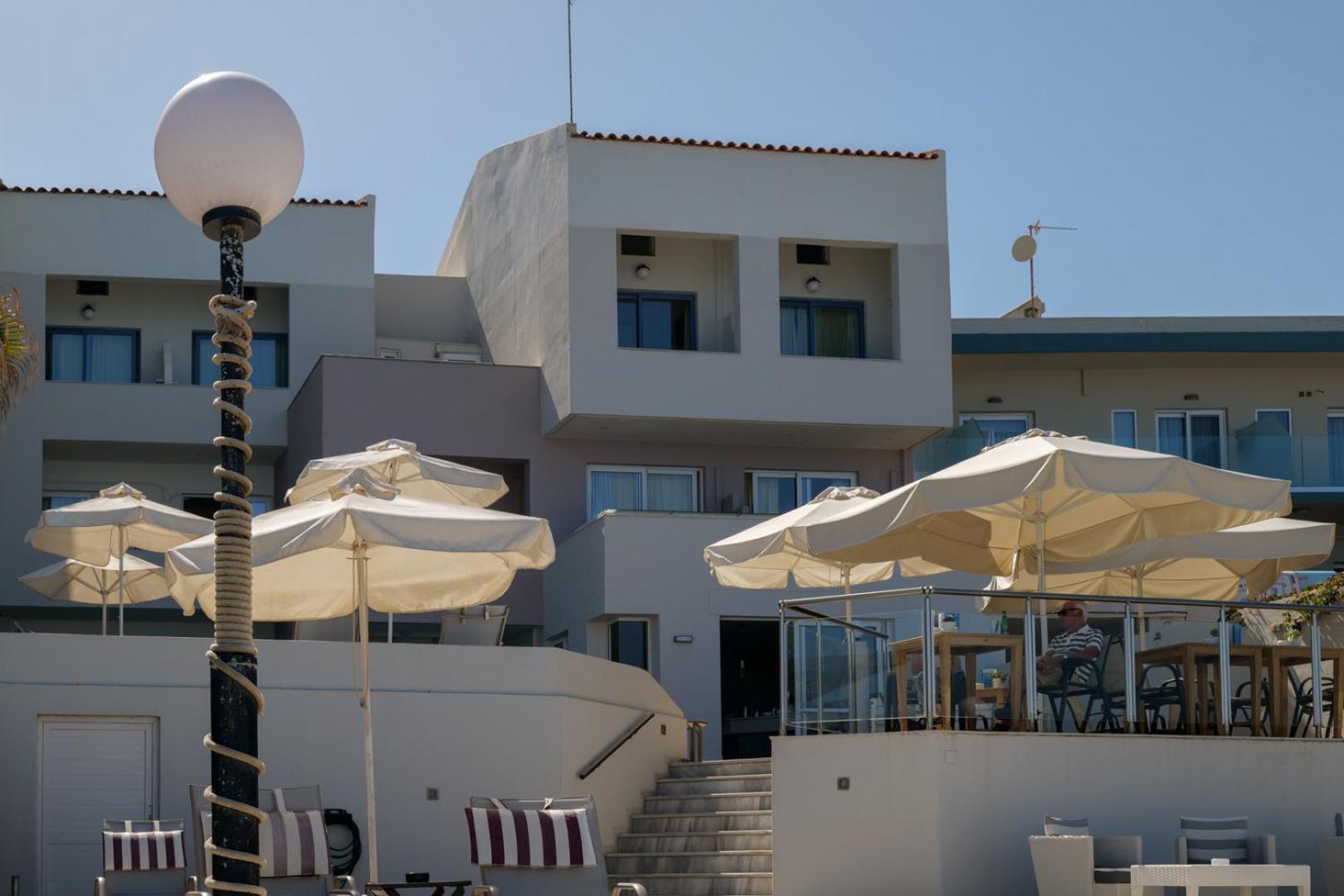 Filoxenia Beach Hotel Rethymno  ภายนอก รูปภาพ