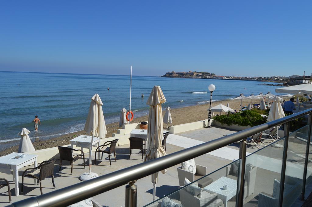 Filoxenia Beach Hotel Rethymno  ภายนอก รูปภาพ