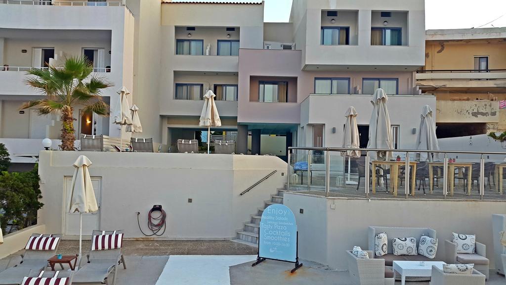 Filoxenia Beach Hotel Rethymno  ภายนอก รูปภาพ