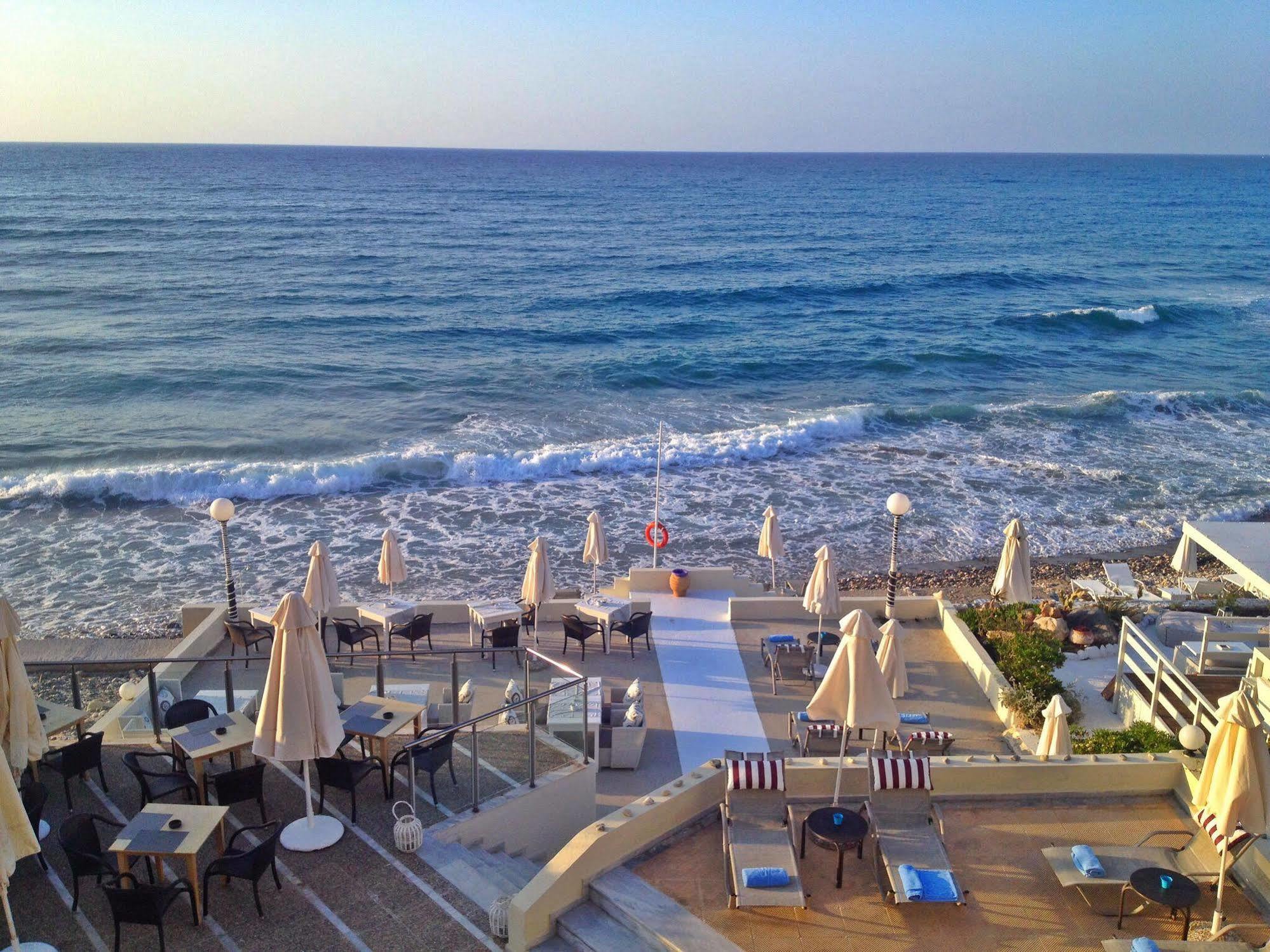 Filoxenia Beach Hotel Rethymno  ภายนอก รูปภาพ