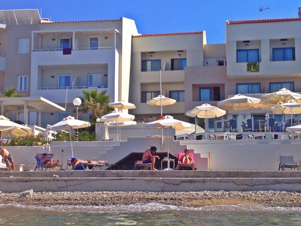 Filoxenia Beach Hotel Rethymno  ภายนอก รูปภาพ